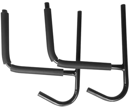 Pyltha Kajak Wandhalterung, Kanu Gestell, Skibrett Aufbewahrung, robuste Halterung für Kayak und Surfboard - Sicheres Equipment Regal, multifunktional, platzsparend für Outdoor und Indo (Schwarz)