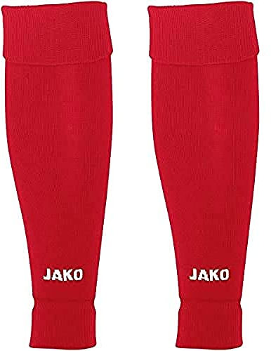 JAKO Unisex Tube Stutzen, Sportrot, 39-42 EU