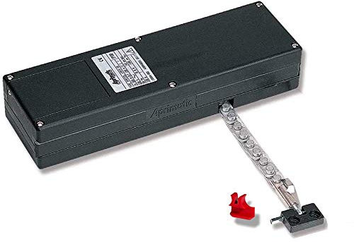 Aprimatic | Varia T 43503/026 | Attuatore Lineare Motore Elettrico 12v 230v | | Da Abbinare Ad Un Altro Varia | per Vasistas, a Sporgere E Lucernario per Tetto (Nero)