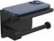 AZOMKER Porte Papier Toilette, Support Papier Toilette (Noir)