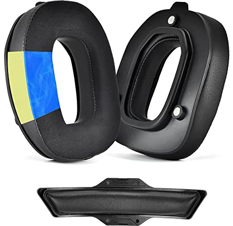 XBERSTAR Kühlgel-Ohrpolster Ersatz für Astro A50 GEN3 Headset – A50 Zubehör/Ohrmuscheln Mit Leder-Stirnband