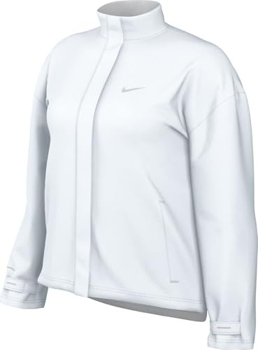 Nike FB7451-100 W NK FAST REPEL JACKET Jacket Damen WHITE/BLACK/REFLECTIVE SILV Größe S