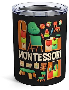 Teegarb Letter Blanket Gobelet humoristique pour enseignants avec illustration de conseillers de la maternelle 295 ml 295 ml