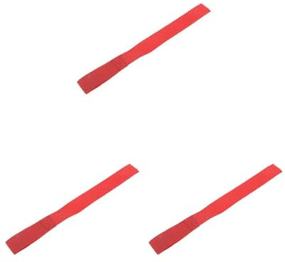 3 Satz Polyester Red Win Hook Pull Strap Universal ATV Teile 8 cm/3,15 in