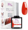 One Step Gellack Nagellack UV/LED One Step 12 ml - Rot - Gellack Gel - Glänzende Nägel Mit oder Ohne Basis und Top Coat