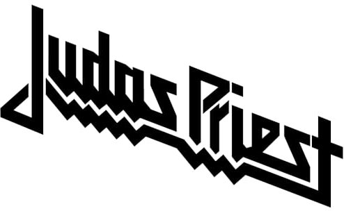 Judas Priest Aufkleber Logo Musik Heavy Metal Sticker ca. 17x7 cm