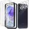 Wayneer Vetro Temperato per Samsung Galaxy A55 5G, [3+3 Pezzi] Vetro Protettivo Pellicola Fotocamera Con Strumenti di Installazione, Durezza 9H Protezione Schermo Pellicola Protettiva