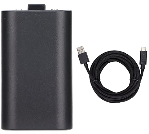ASHATA 1400mAh Rechargeable Battery for Xbox Series X S Elite Controller, Replacement Lithium Ion Battery Pack Compatible with Xbox One S X Elite Controller