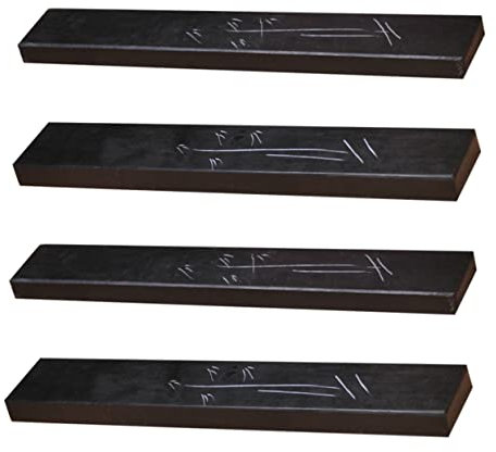 SEWACC 4stücke Marmor Papiergewicht Elegante Schreibwaren Für Kalligraphie Für Zuhause Büro Schule Robust Und Dekorativ Für Sumi-zeichnung Und Kanji