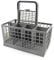 Ukbzxcmws Cesto portaposate per la lavastoviglie (24 1 X 13 7 X 12 1 cm) cestino con supporto di ricambio per la lavastoviglie