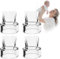 Duckbill Valves 4 Pieces, Compatible with Momcozy Wearable Breast Pumps, S12/S9 Replace Parts/Accessories