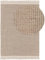 benuta Pure Wollteppich Kim - Beige 200x300 cm - Baumwolle,Wolle - Rechteckig & im Style: Ikat, Hygge & Cozy, Minimalistisch - Pflegeleicht für Wohnzimmer Schlafzimmer
