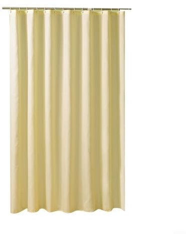 Cortina de ducha resistente al agua adecuada para duchas domésticas, caravanas y remolques de camping (100 x 180 cm)