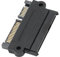 Adaptador SAS a, SAS a USB SAS a Disco Duro a Placa Base Adaptador Convertidor de 15 Pines Puerto SAS a SFF - 8482 Carcasa de Plástico Negra (Directo (10310))