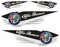 KENANS Auto Emblem Logo Aufkleber für Alfa Romeo Giulia (952), Autoaufkleber Emblem Abziehbilder Emblem Auto Zubehör Tuning Sticker