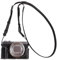 VOVMOEYA Protective Camera Case for Canon Powershot G7X series,fit for Canon PowerShot G7X Mark III/G7X Mark II/G7 X Half Case With Adjustable Shoulder Strap PU g7x mark iii accessories lightweight-BK