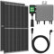 Balkonkraftwerk 800W mit Deye UN-M80G4-EU-Q0 steckerfertig 5m Kabel mit WIFI - 890wp Trina Vertex S+ 445W Solarpanels