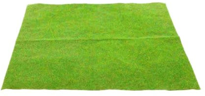 QWWQYDY Rasenteppich Outdoor 10 Stück Kunstrasen Pflanze Rasen Modell Sand Tisch Versorgung DIY Gras Puppenhaus Miniatur Kunststoff