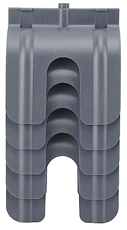 WPKD BLUEIY 5pcs Drywall Exit Markers,ABS Drywall Outlet Marker,Dry Wall Electrical Box Locator Tool,for Single Gang Outlets Box Wire Protection(Grey)