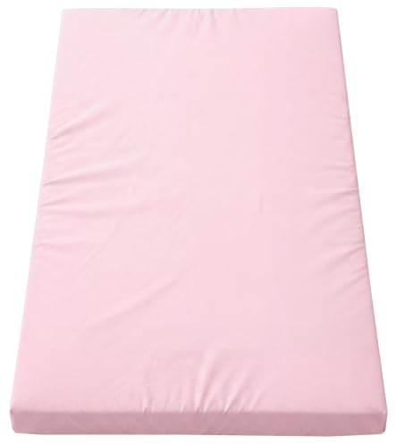TupTam Abwischbare Wickelauflage, Altrosa solid, 72 x 85 cm