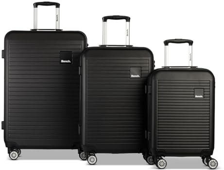 Bench. Voyage Trolley-Set S/M/L Black schwarz 55cm