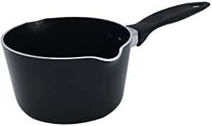 Milk Pan Tea Boiling Water Pan Coffee Pot Cookware Saucepan 13cm, 16cm, 18cm, 20cm, 22cm Kitchen King Milkpan (22cm)