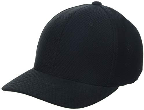 Flexfit Uni 110VH-110 Hybrid Yupoong Headwear, Black, one Size