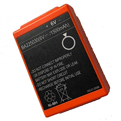 Backupower Ersatz 1500mAh 6V NI-Mh BA225030 Akku Kompatibel mit HBC Pump Truck Remote Control