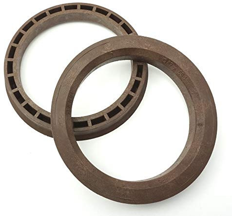 RONAL 1x Zentrierring 82,0-66,1/82 auf 66,1 Braun kompatibel mit Renault