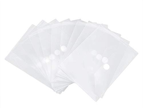 10 Stück/Set Aufbewahrungstasche, stark haftend, magische Aufkleber-Paket zur Aufbewahrung von Stanzformen, Gummi, transparente Stempel-Vorlage usw. für Bastelarbeiten, Scrapbooking, Papierkarten