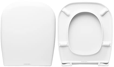 Toilet seat seat as original D-Code Duravit Thermosetting wrapping by HYDRO HOME