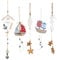 Logbuch-Verlag 5 Segelboot Leuchtturm Schiffe Anhänger Holz Deko mediterran Kinderzimmer 24-50 cm