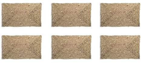 HERSIG - Salvamantel Individual | Mantel Individual Rectangular - 30 x 45 cm | Pack 6 Salvamanteles