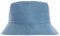Brandsseller Sonnenhut Uni Design Fischerhut Sommerhut Strandhut Travel Cap 100% Baumwolle Blau