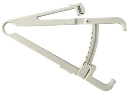 HAPINARY Fettmesszange Fetttester Fetter Bremssattel Weiß Körperfett Fetter Clip Körperfettanalysegerät