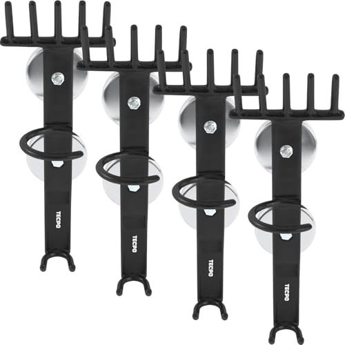 TECPO 4x Druckluft Werkzeug Magnethalter 15kg für Hebebühne Steckschlüssel Nuss Akkuschrauber