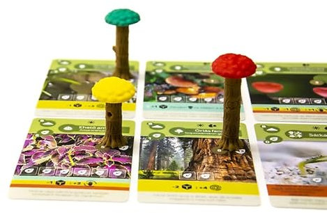 BoardGameSet BoardGameSet Erdei Erweiterungsset - Verbesserung oder Ersatz für Brettspielkomponenten | Brettspiel Zubehör & Meeple Figuren