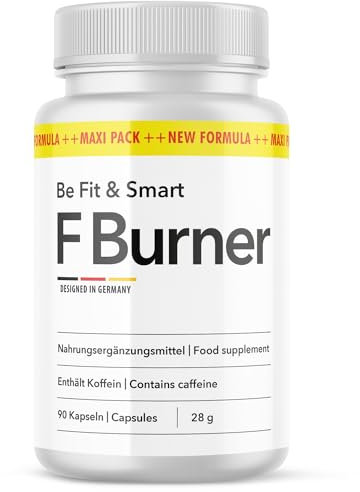 Fburner Be Fit & Smart - Maxi-Pack für den Mann und die Frau - 1x 90 Kapseln pro Dose