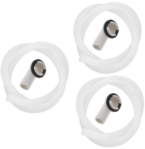 Artibetter 3piezas Manguera De Desagüe Transparente para Aire Acondicionado con Conexiones De Incluye Anillos De Diseño Flexible y Duradero para Drenaje Jardines o Áreas De Cultivo