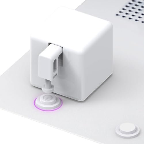 Smart Fingerbot, pulsador de botón de interruptor inteligente | Interruptor de luz Fingerbot inalámbrico - Aplicación inalámbrica y control de temporizador, interruptor sin cableado, interruptor de lu