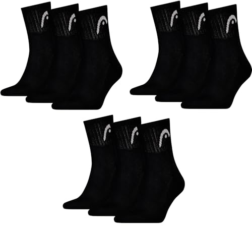 HEAD Short Crew Herren All Sport im 9er Pack
