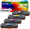 Koala 067H Toner (mit Chip) Kompatible Tonerkartusche für Canon 067 067H für Canon i-SENSYS MF655CDW MF651CW MF657CDW MF657CDW LBP631CW LBP633CDW Drucker (1Schwarz 1Cyan 1Magenta 1Gelb 4er Pack)