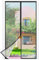 Mosquitera Puerta Magnetica - 85 x 200 CM - Negro, Mosquiteras para Puertas, Cierre Magnético de Arriba a Abajo, Automáticamente,Mantiene el Aire Fresco