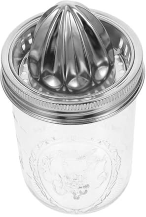 Garneck Presse-Agrumes Jar Grand Presse-Citron Pot Jar Avec Couvercles Presse-Agrumes Orange Presse-Agrumes Presse-Agrumes Presse-Agrumes Couvercles De Bocaux Presse-Agrumes