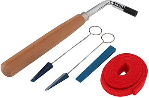 Professional Piano Tuner Kit with Complete Tools, Exquisite Workmanship, Easy to Use Mute Tools for Beginners and Pros
