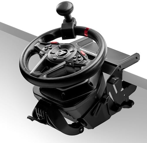 Thrustmaster T128 SimTask Pack, T128 Racing Wheel and Steering Kit Attachment for Simulation Gaming (Compatible with Playstation 5 and PC)
