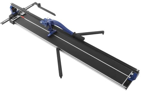120cm Manual Tile Cutter with Infrared Function Single Rail Tile Cutter Tools Aluminiun Base Cutting Porcelain Tiles Tools for DIY Enthusiasts, and Tile Industry Professionals 143x20x23cm