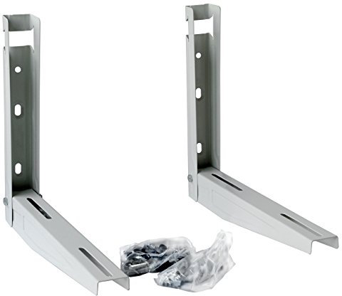 La Ventilazione EPSS450 Support mural universel pour unité extérieure climatiseur, blanc, 450 x 400 mm