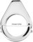Blinkerleuchte, Motorrad Blinkerhalterung, Aluminiumlegierung Motorrad modifiziert Blinkerleuchte Montagehalterung 41mm Gabelklemmen(Silber)