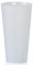 TELEVASO - 56 Unidades - Vaso Cocktail 400 ml Reutilizable Extra Fuerte - Polipropileno (PP) Duro e irrompible - Color traslúcido Satinado - Vaso ecológico Libre de BPA, Cerveza, cubatas, Agua